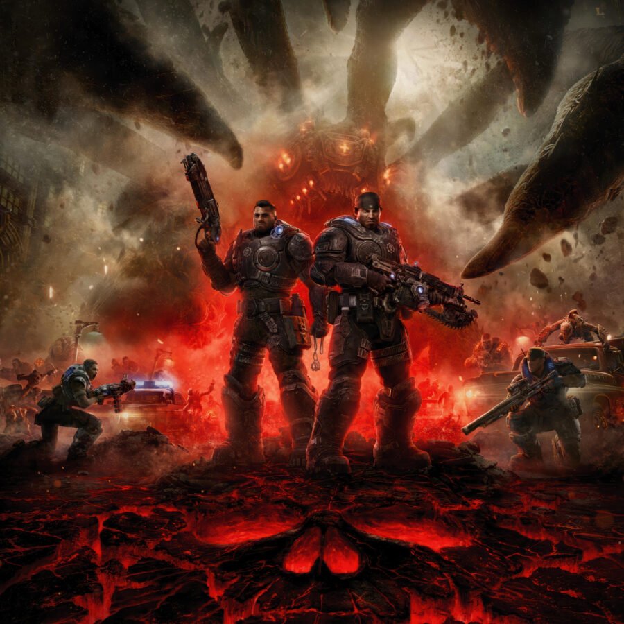 Gears of War E-day Game cover 2